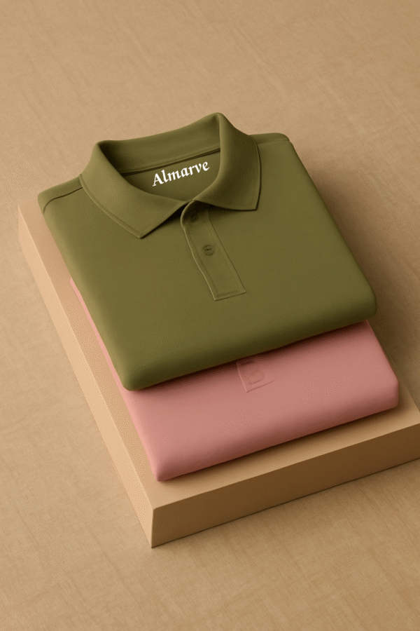 Premium Olive Green Polo T-Shirt